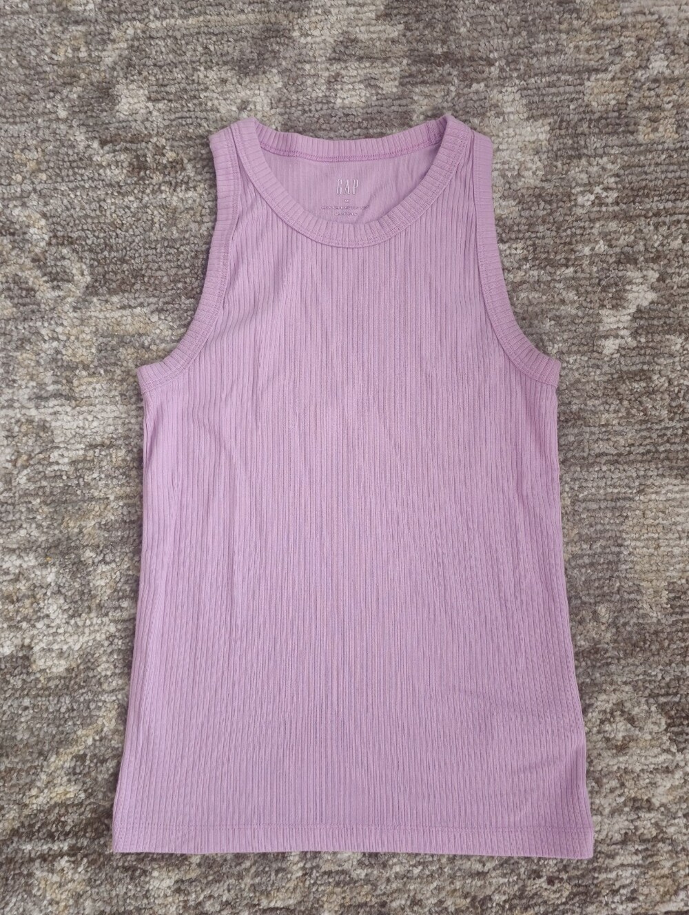 Gap High Neck Ribbed Tank